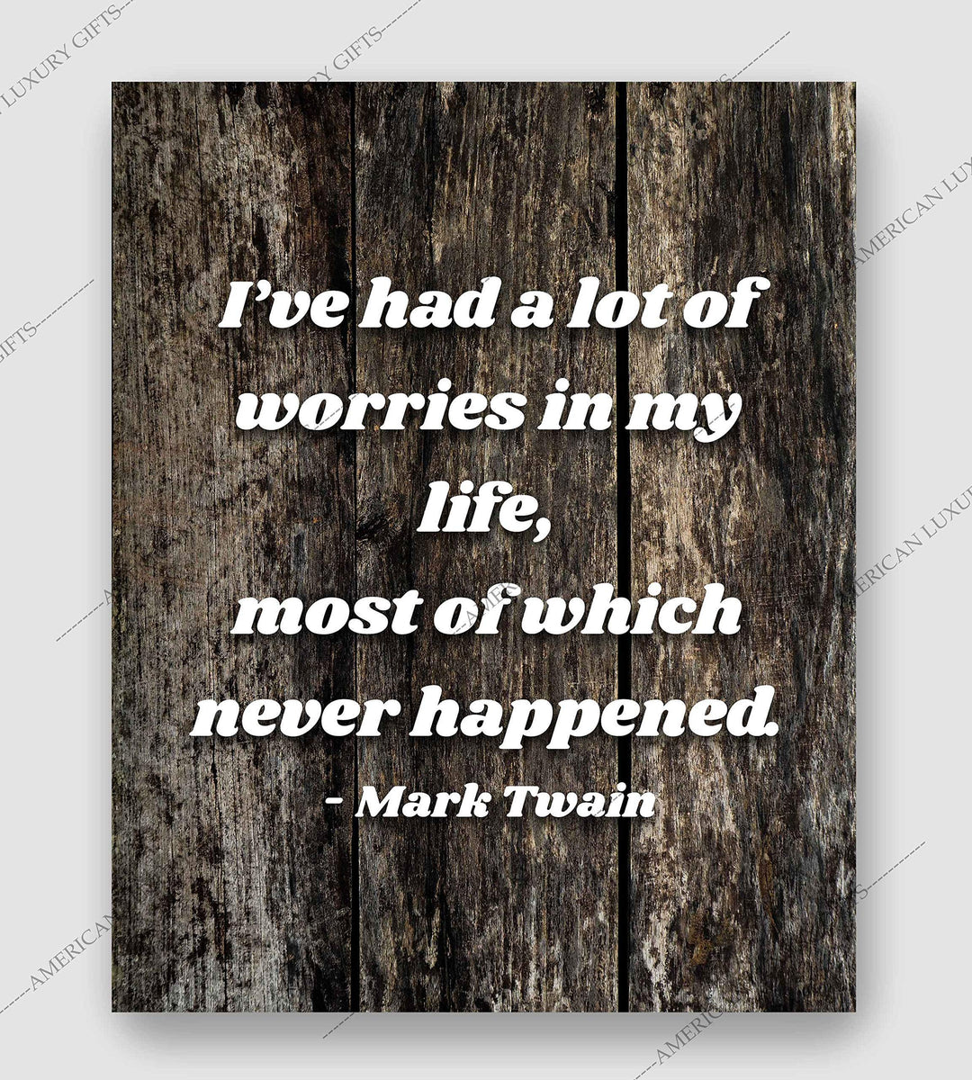 Mark Twain-"I&