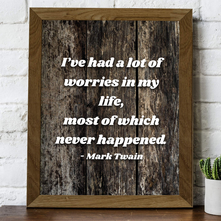 Mark Twain-"I&